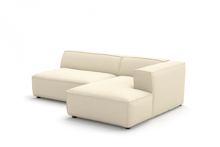 Model MODULARIS WB (wysoki bok) - Modularis WB sofa 2 osobowa + longchair prawy